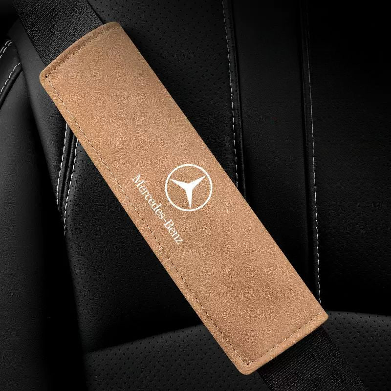 Luxury Suede Seat Belt Cover (2 pcs)